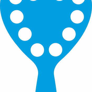 3mm Acrylic Heart 10 Shot Glass Paddle