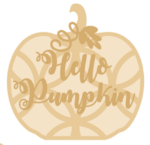 18mm New Layered Plump Pumpkin with name – Moroccan Design 1