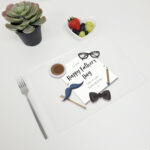 Printed Acrylic Place Mat - Note