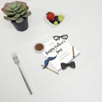 Printed Acrylic Place Mat - Note