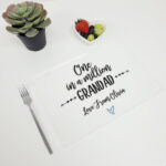 Printed Acrylic Place Mat – One in a Million Dad/Grandad