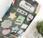 Printed New School Year Photo Prop