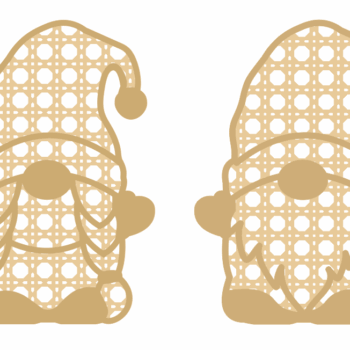 3mm Layered Rattan Gnome/Gonk