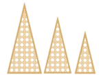 3mm mdf Layered Rattan Tree (singles)