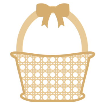 3mm mdf Layered Rattan Basket