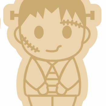 3mm mdf Layered Frankenstein