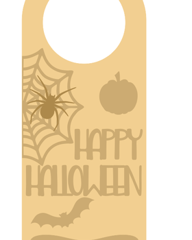 3mm MDF Halloween Door Hanger