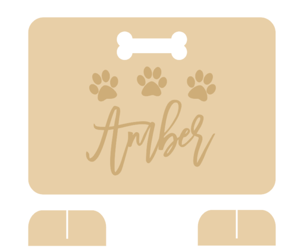 MDF Dog Gate - Personalised