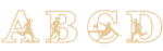 3MM MDF Football Player Theme Letters