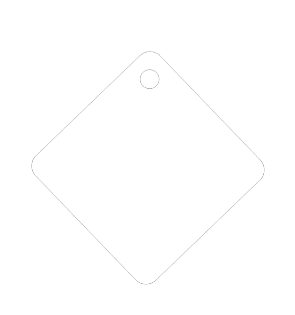 3mm Large Acrylic Baby on Board Squares for Car windows