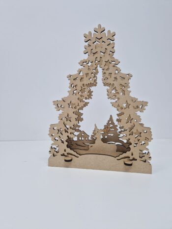 4mm Double Layer Tree Kit with deer and tree insert