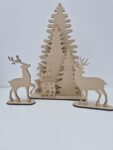 4mm Tall Trees and deer stand