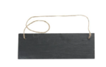 Hanging Slate Plaque with jute