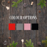 Printed Christmas Santa Please Stop Here Street Sign –  colour options