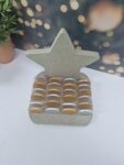 18mm mdf Personalised Star Shape Coin Advent Calendar