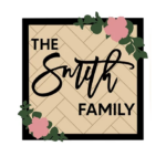 3mm mdf Herringbone Family Name Established Plaque
