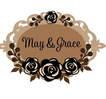 3mm mdf Oval Floral Name Plaque