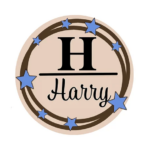 3mm mdf Stars & Rings Name Plaque
