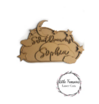 3mm mdf Sweet Dreams Cloud Plaque