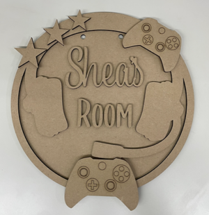3mm mdf Gaming Plaque