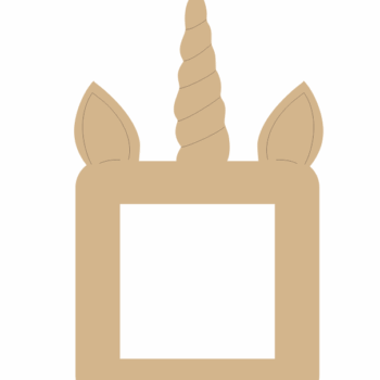 3mm MDF Unicorn Horn and Ears Light Surround
