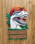 3mm mdf Large Multi-layered Dinosaur Plaque