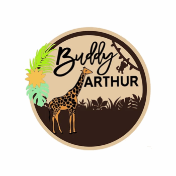 3mm mdf Multi-Names Giraffe Plaque