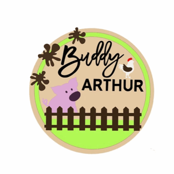 3mm mdf Multi-Names Farm Animals Plaque