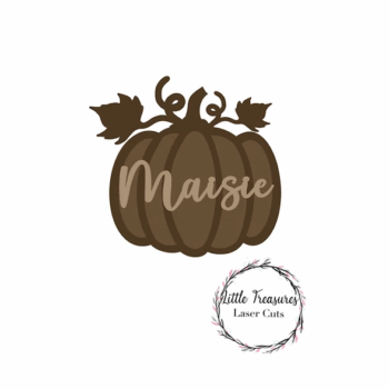 3mm mdf Personalised Multi-layered Pumpkin
