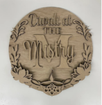 3mm mdf Diwali at Initial Plaque