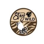 3mm mdf Stay Wild Geometric Lion Plaque