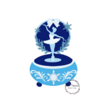 3mm mdf Ballerina Music Box (Snowflake Theme)