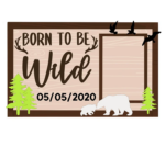 3mm mdf Born To Be Wild Frame