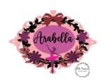 3mm mdf Ballerina Oval Plaque