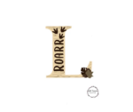 4mm mdf Roar Letter