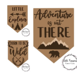3mm mdf Born To Be Wild Flag