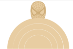 18mm Fully Engraved Superhero Rainbow