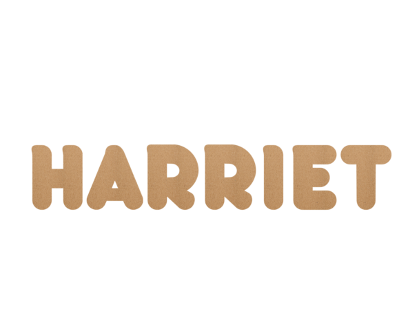 3mm MDF letters to match printed acrylic letters - Bubble Font