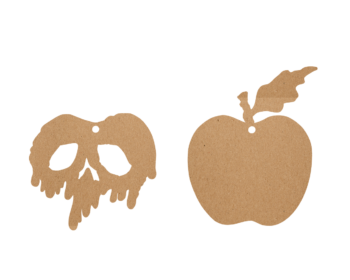 3mm mdf Poison Apple