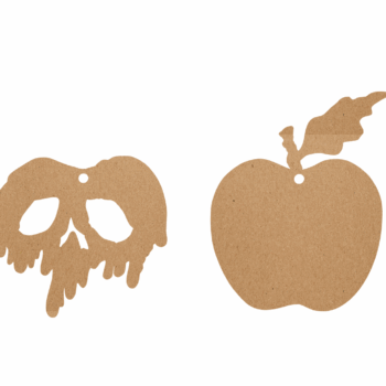 3mm mdf Poison Apple