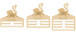 4mm Mdf Personalised Swan Bow Holder/Hanger
