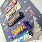 Personalised A3 Spaceman Chocolate Board