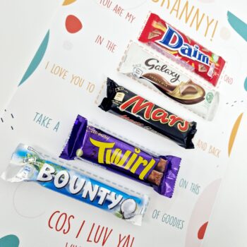 Personalised A3 Pastels Chocolate Board