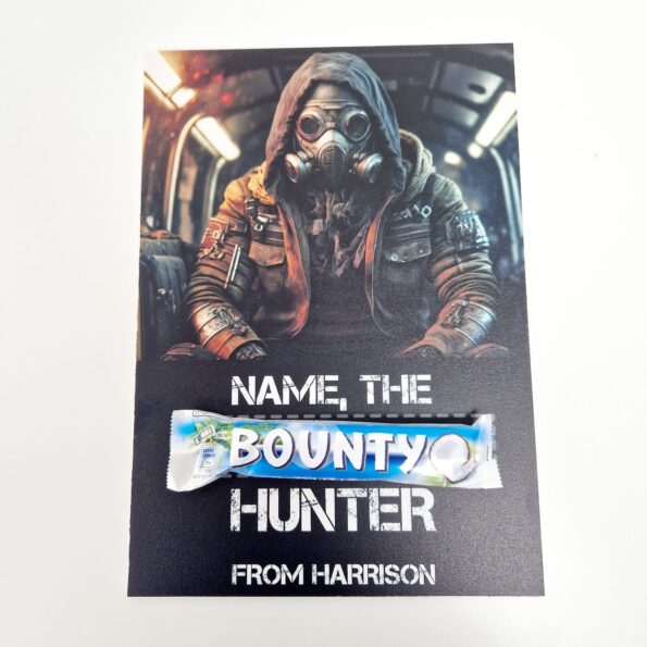 Personalised A4 - Bounty Hunter Chocolate Board