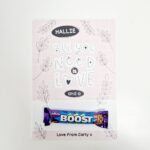 Personalised A4 – All You Need is Love and Chocolate Board