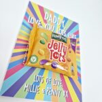 Personalised A5 - I Love You Lots Like Jelly Tots Brights Board