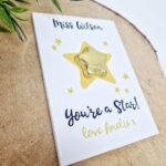Personalised A6 – You’re A Star – Chocolate Board