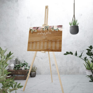 A2 Dusty Rose Seating Plan
