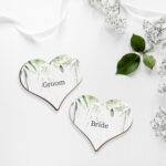 Botanical White Wood Heart Place Names