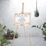 Spring Floral Order of the Day Sign